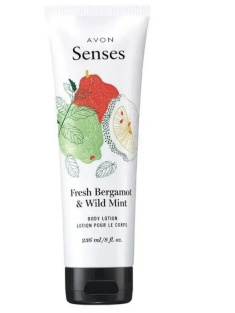 Avon Senses Fresh Bergamot & Wild Mint Body Lotion 8oz. Sealed